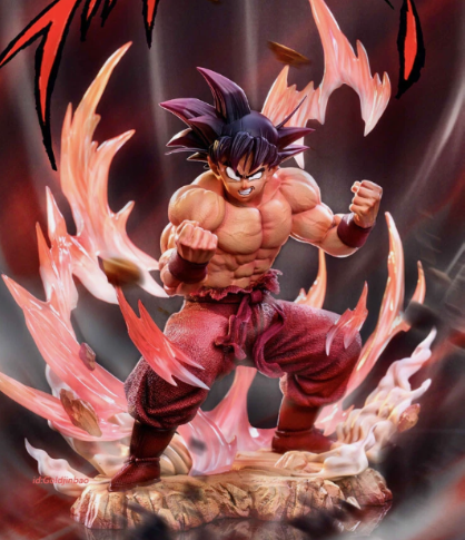 ** Pre-Owned ** Goku Kaioken Figurine